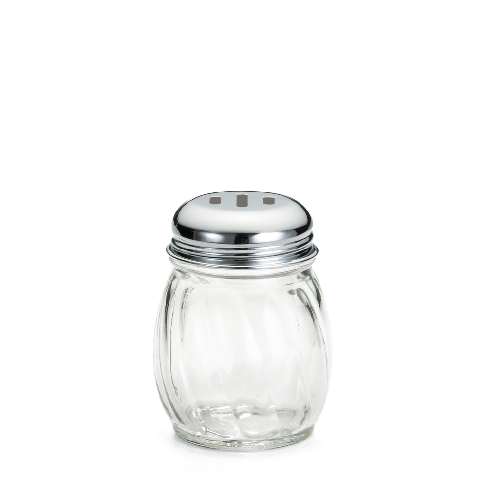 Tablecraft Cheese Shaker, Slotted Top, 6 oz