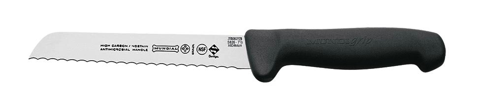 Mundial Inc Bread Knife, Mundigrip Hdl, 7-1/2”