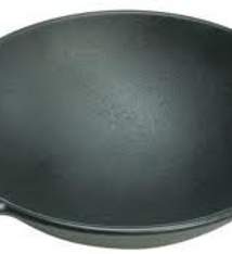 Lodge Wok, Cast Iron, 14" Dia x 4-1/4"