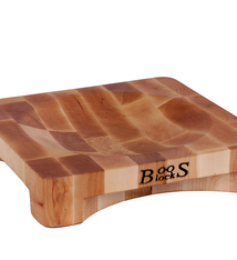 John Boos Cutting Board, Maple, for Messsaluna, 10" x 10" x 2"