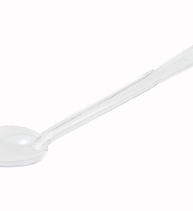 Winco Serving Spoon, Plastic, Clear, 13"
