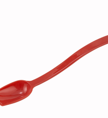 Winco Buffet Spoon, Plastic, Solid, Red, 10"