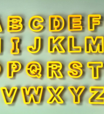 Fat Daddio's Cutter Set, Alphabet