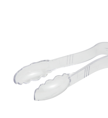 Winco Salad Tong, S/S, Oval, 7-3/4 - Chef City Restaurant Supply