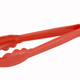 Winco Utility Tong, Plastic, Red, 9"