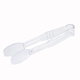 Winco Tong, Plastic, Flat, Clear, 6" Long