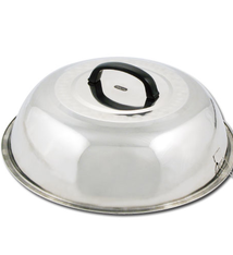 Winco Wok Cover, S/S, 13-3/4" Dia