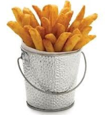 Tablecraft 4" x 4" Round Pail