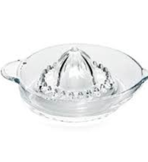 Tablecraft Glass Juicer, 6" with handle