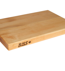 John Boos Cutting Board, Maple, Rev Edge, 18" x 12" x 1-1/2"