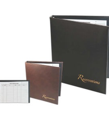 Menu Solutions Reservation Binder, Black