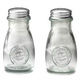 Tablecraft Authentic Salt & Pepper Shakers, 4 oz