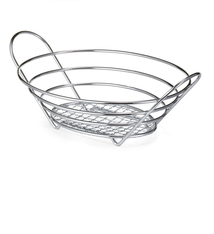 Tablecraft Display Oval Basket, 13-3/4" x 10-3/4"  x  3-1/4"