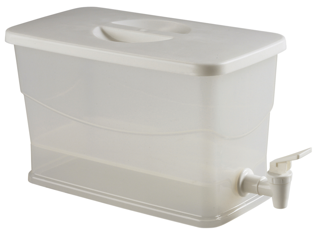 Tablecraft Beverage Dispenser, 1 Gallon, 6-1/8"  x 13-1/4" x 7" H