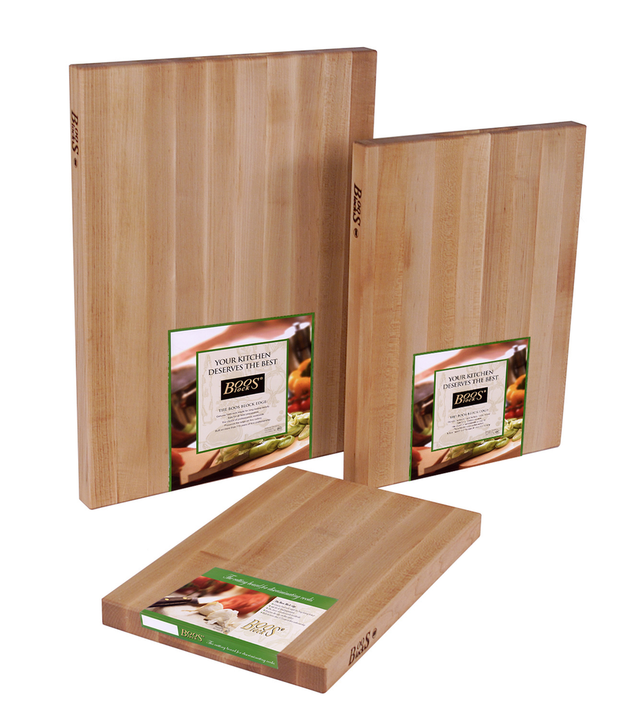 John Boos Cutting Board, Maple, Rev Edge, 18" x 12" x  2 "