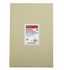 Winco Cutting Board, Rubber, Rectangular, 18" x 12" x 1"