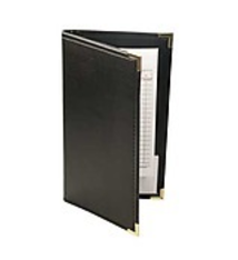 Menu Solutions Waiter's Assistant, Black, 5-1/2" x 9-3/4"