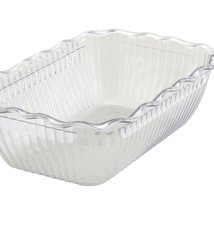 Winco Deli Crock, 10" x 7" x 3", Clear