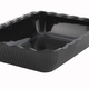 Winco Deli Crock, 13" x 10" x 3", Black