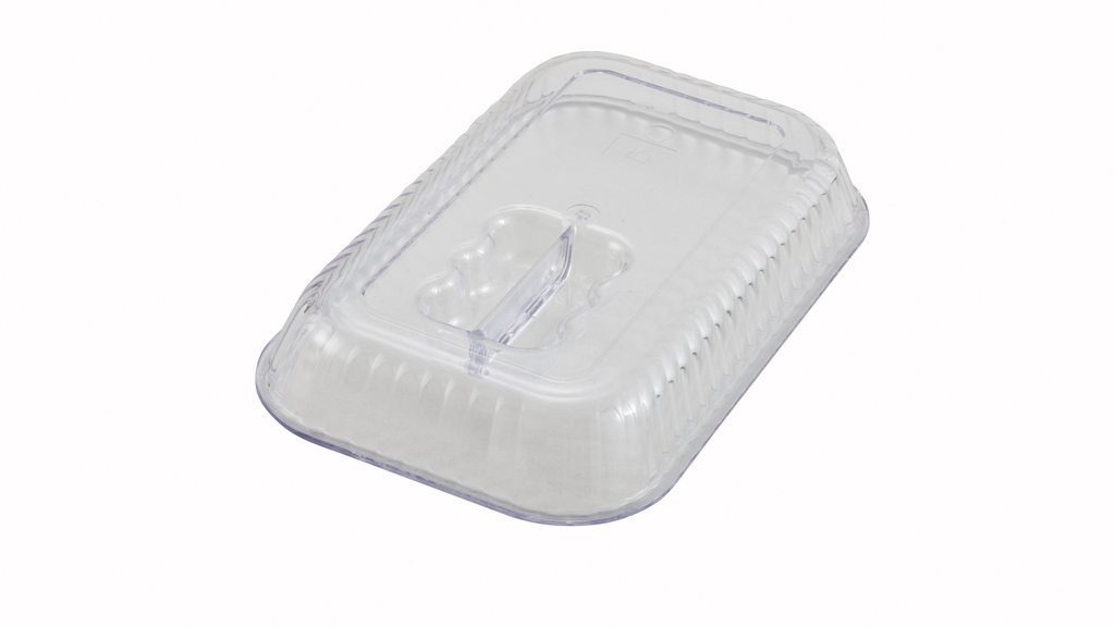 Winco Deli Crock Cover, Plastic, 10" x 7"