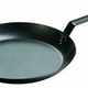 Lodge Skillet, Steel w/Orange silicone handle, Seasoned, 12" (3)