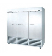 Beverage Air Refrigerator, Reach-In, 3 Section, 72.0 cu. ft., Lockable Hinged Doors