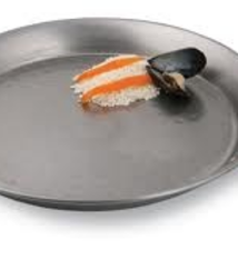 Allied Metal Paella Pan, Carbon Steel, 14"