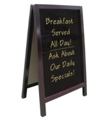 Update International Sign, "A" Style, 20" x 34"