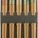 Chopsticks Set, (5) Bamboo Scenery