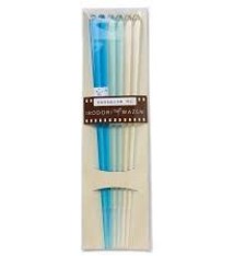 Chopstick Set, (3) 9" Gradiant Blue