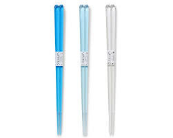 Chopstick Set, (3) 9" Gradiant Blue