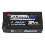 PROTEK RC ProTek RC 2S 120C Low IR Si-Graphene + HV Shorty LiPo Battery (7.6V/6100mAh) w/5mm Connectors (ROAR Approved)