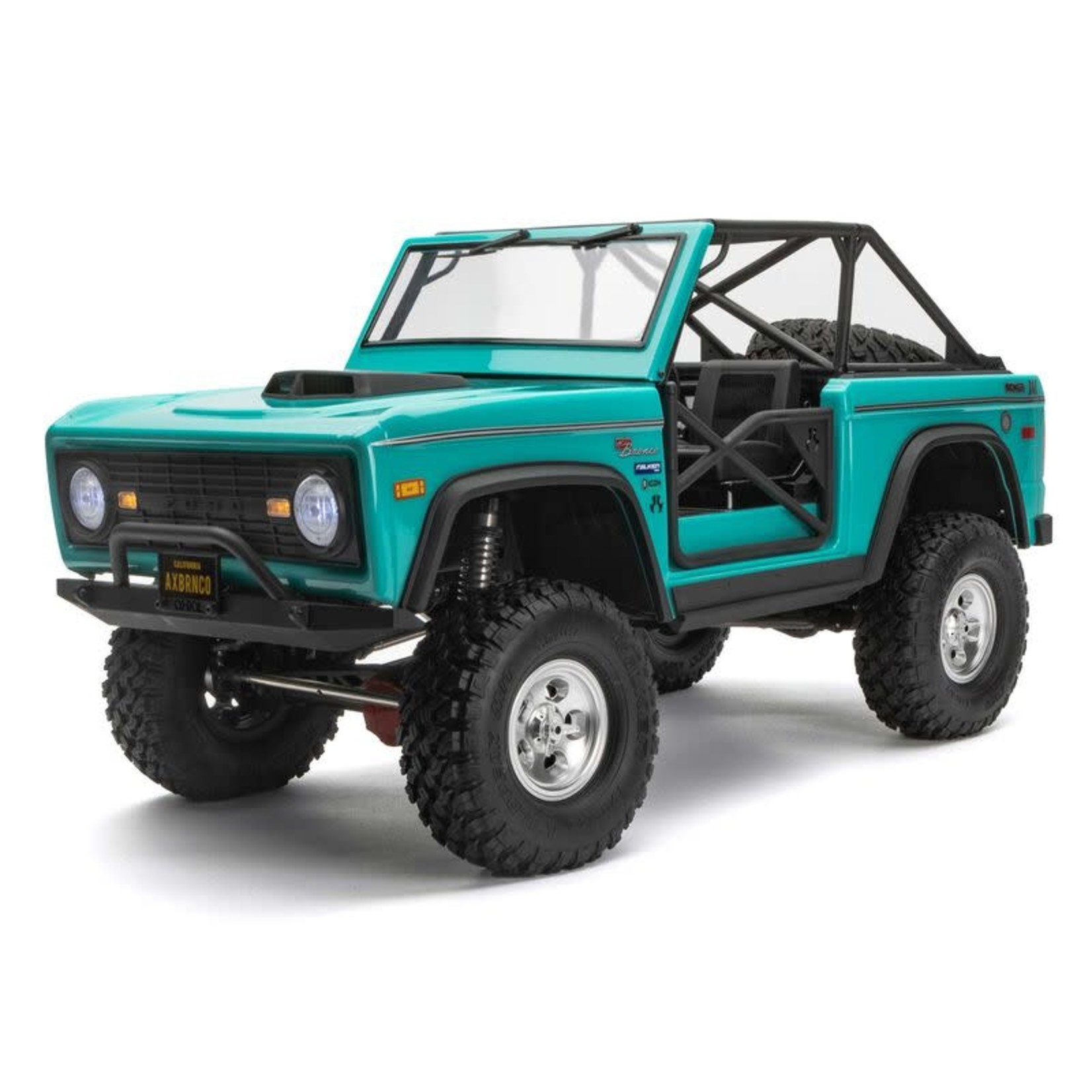 AXIAL 1/10 SCX10 III Early Ford Bronco 4WD RTR, Turquoise Blue