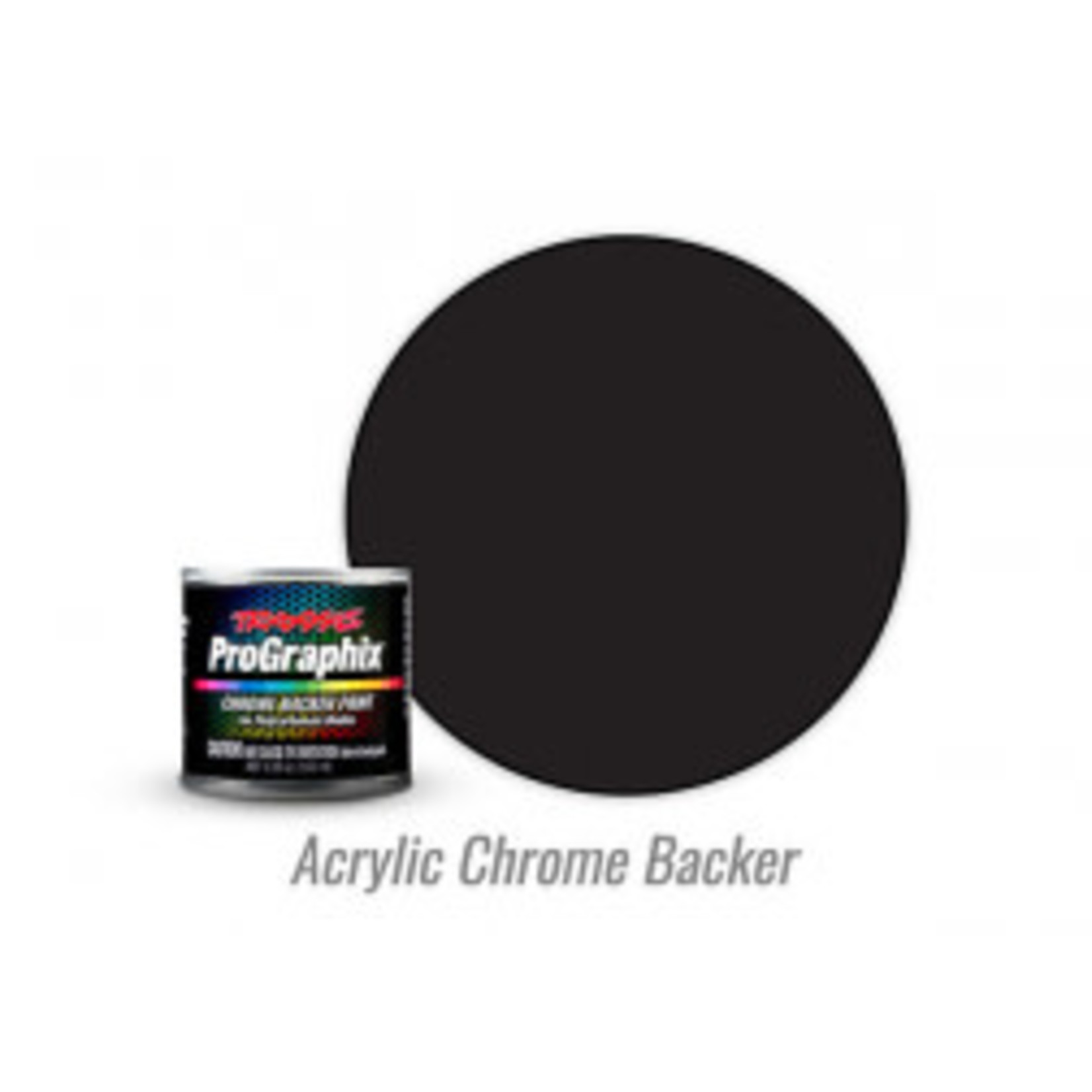 TRAXXAS Backing paint, ProGraphix®, black, acrylic (100mL)