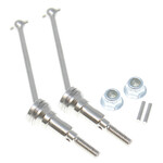 REDCAT Metal Front CAD Shafts + Pins+Lock Nut M4