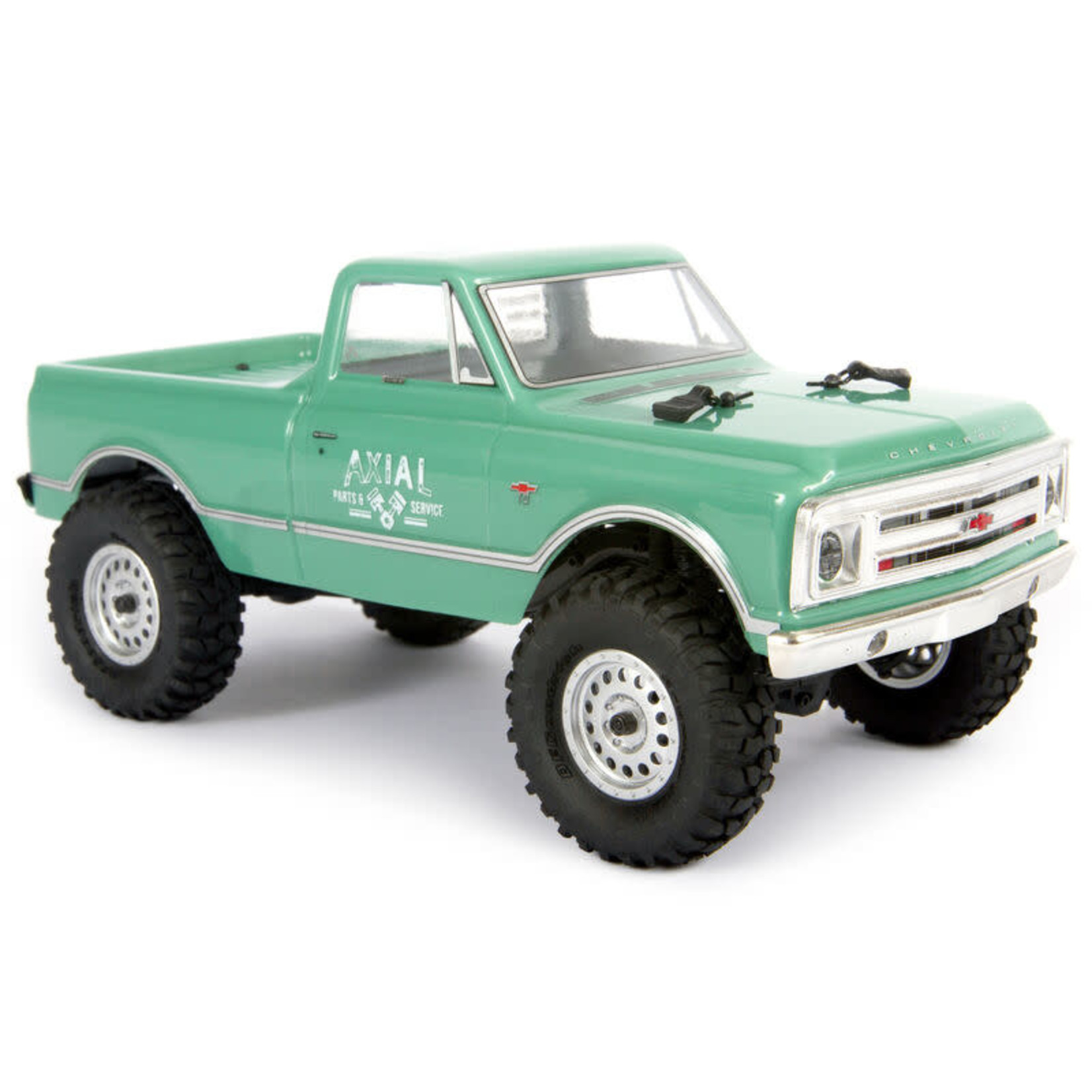 AXIAL 1/24 SCX24 1967 Chevrolet C10 4WD Truck Brushed RTR, Green