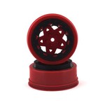 JCONCEPTS JConcepts Tremor Short Course Wheels (Red) (2) (Slash Front) w/12mm Hex