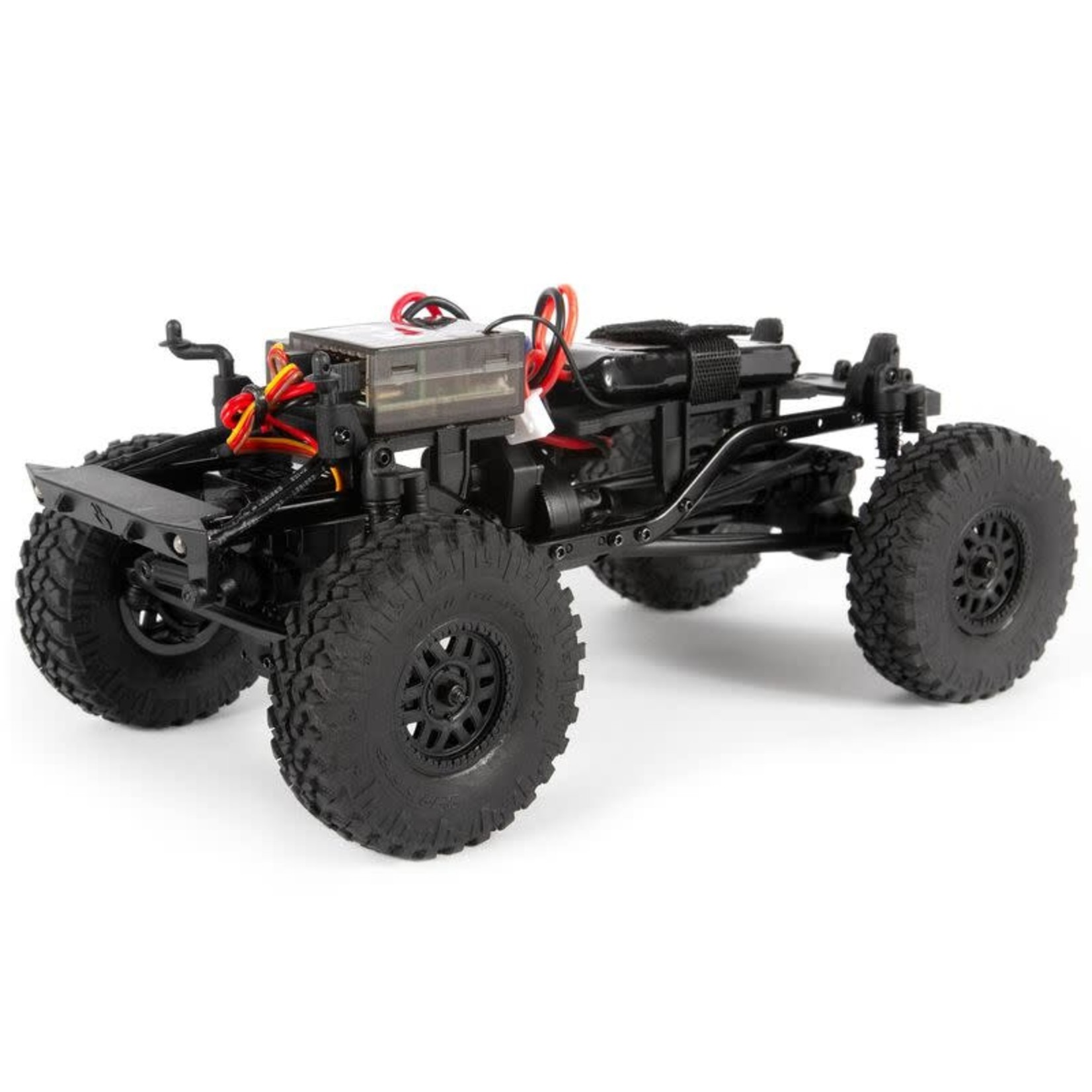 AXIAL 1/24 SCX24 Deadbolt 4WD Rock Crawler Brushed RTR, Red