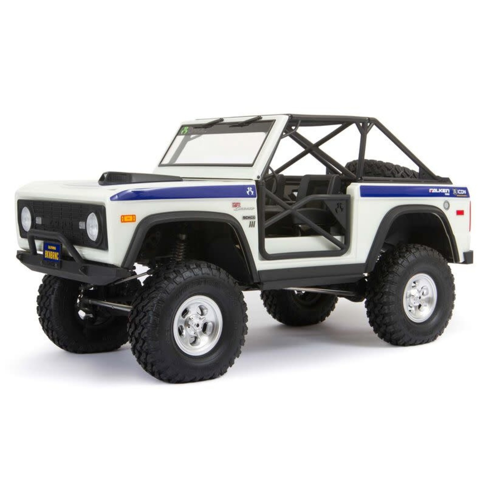 AXIAL 1/10 SCX10 III Early Ford Bronco 4WD RTR, White