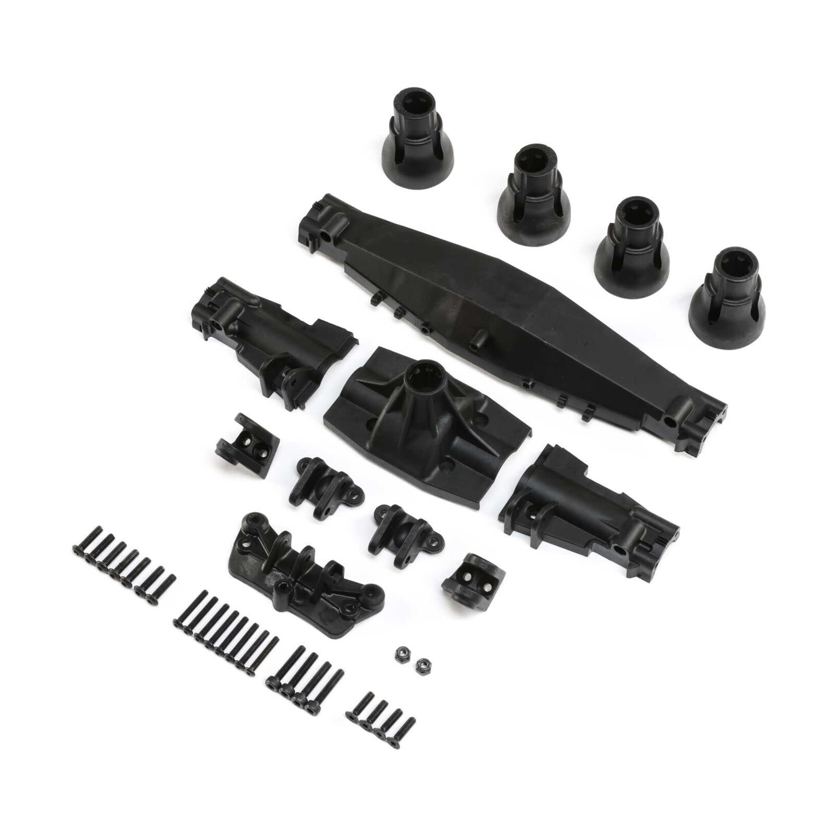 LOSI Axle Housing Set Complete, Rear: LMT