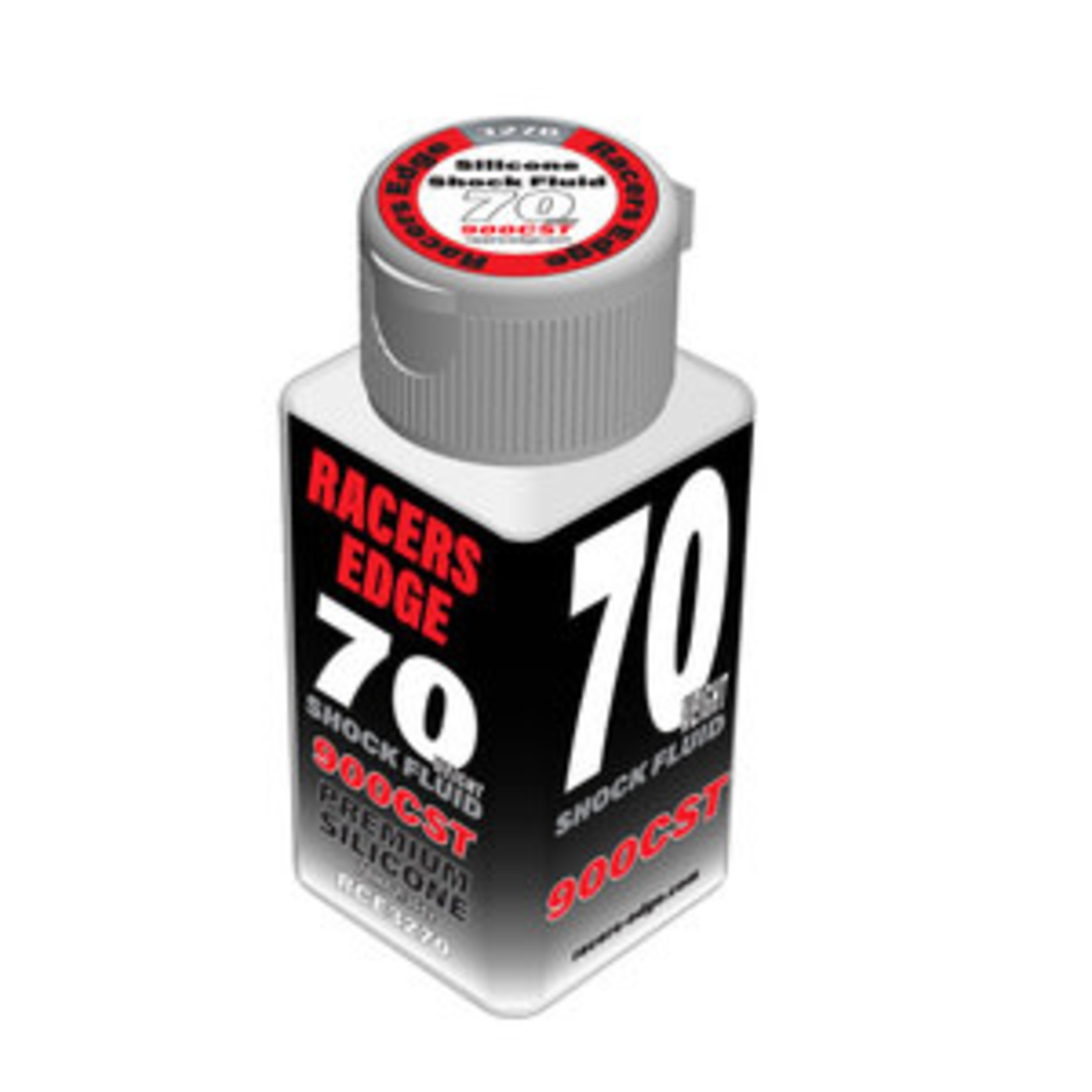 RACERS EDGE 70 Weight, 900cSt, 70ml 2.36oz Pure Silicone Shock Oil