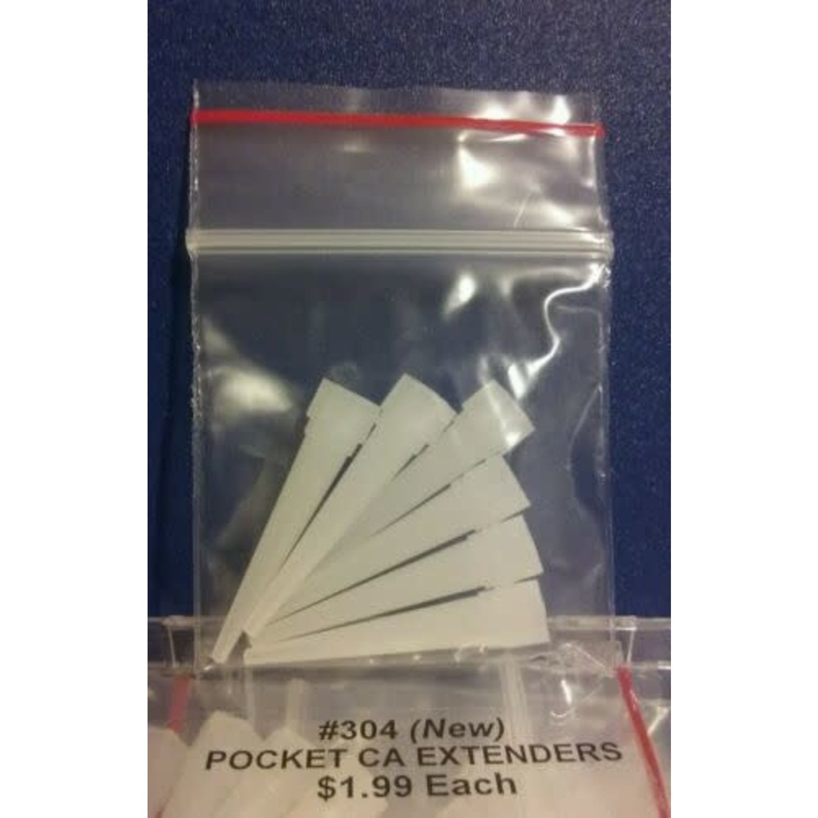 AZTAB POCKET CA EXTENDER TIPS For Pocket CA Tops - 6 Tips per Bag