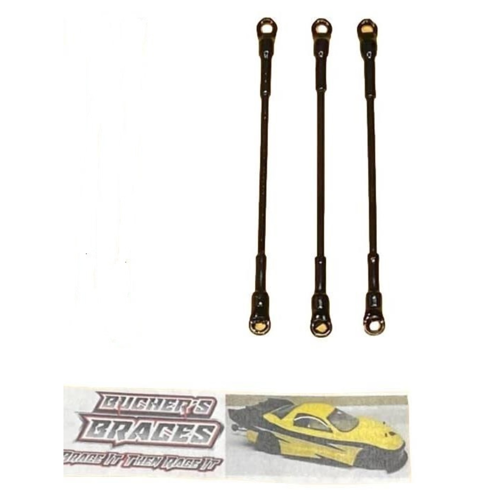 Buchers Braces Bucher’s Braces For Drag Car Body 4 Piece Set AZ Turn