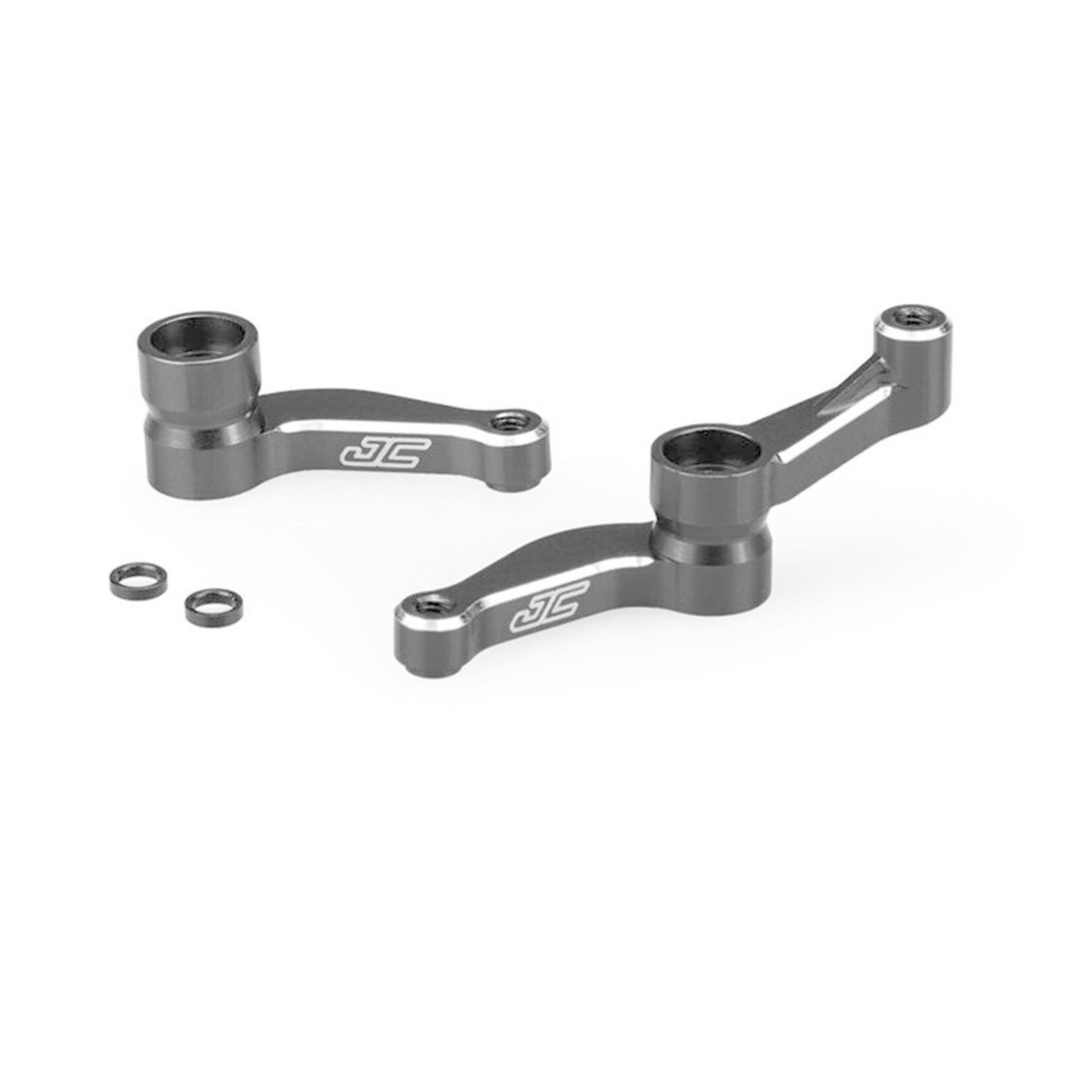 JCONCEPTS Aluminum Steering Bellcranks Black: DR10/SR10/RB10