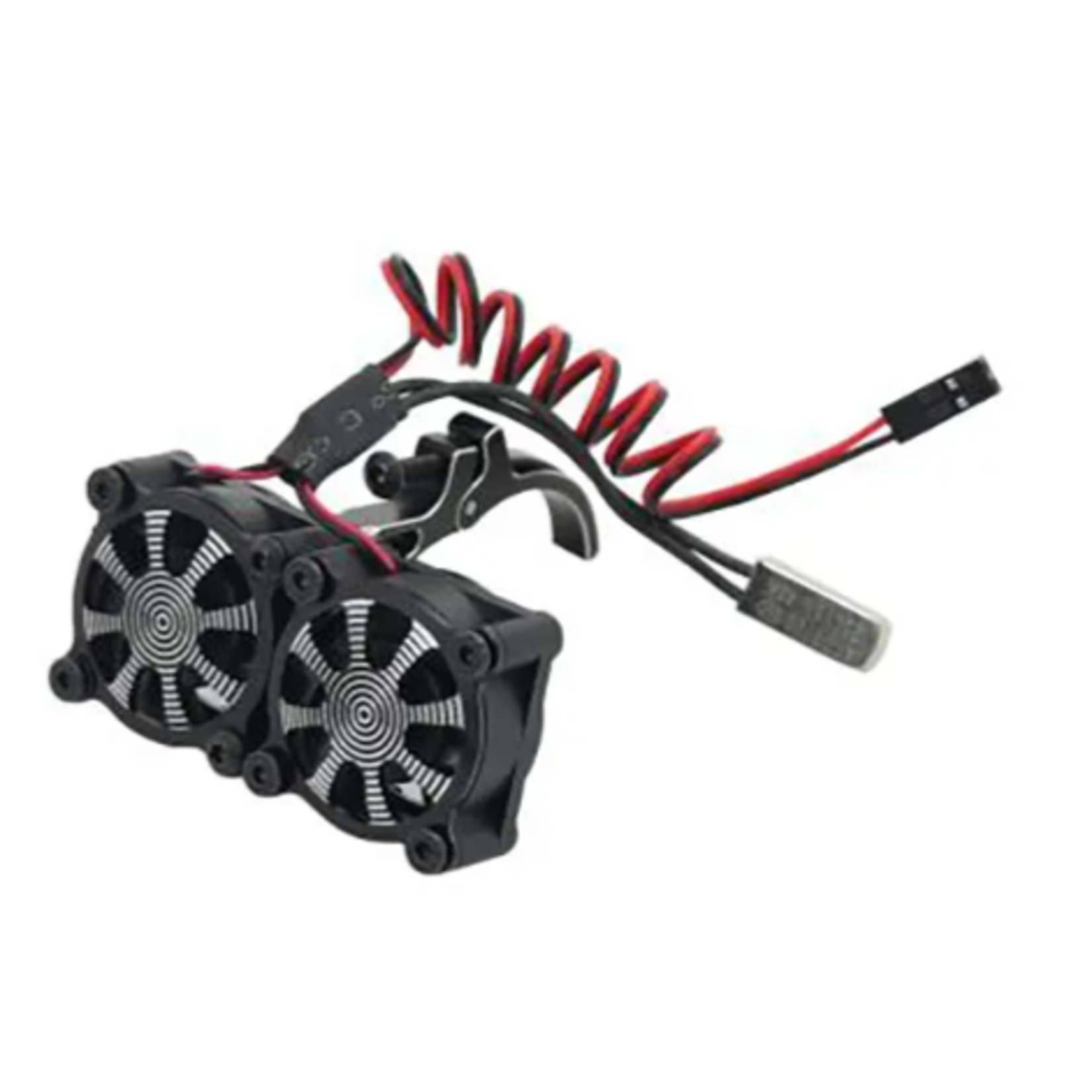 INTEGY Alloy Mount + Thermo Controlled Twin Cooling Fan for Motor 36mm O.D.