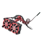 INTEGY Alloy Mount + Thermo Controlled Twin Cooling Fan for Motor 36mm O.D.