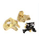 INTEGY Brass Alloy 55g Ea Weight Steering Blocks for Axial 1/10 SCX10 II Scale Crawler