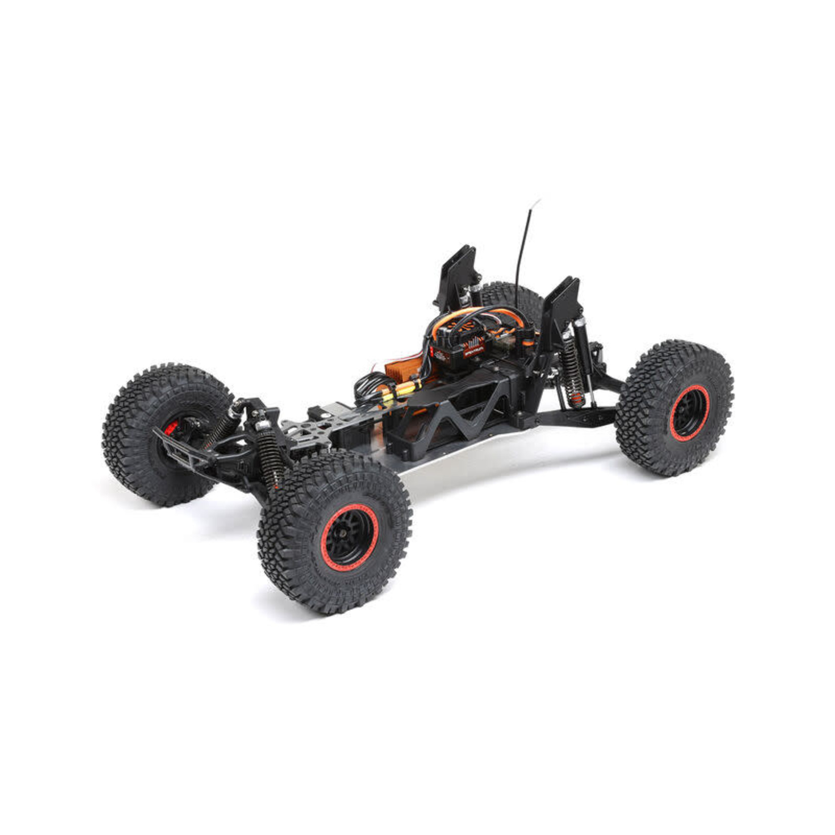 LOSI 1/10 Hammer Rey U4 4WD Rock Racer Brushless RTR with Smart and AVC, Red