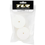 TLR Team Losi Racing 10mm Hex 1/10 Front Buggy Wheels (White) (2) (22)