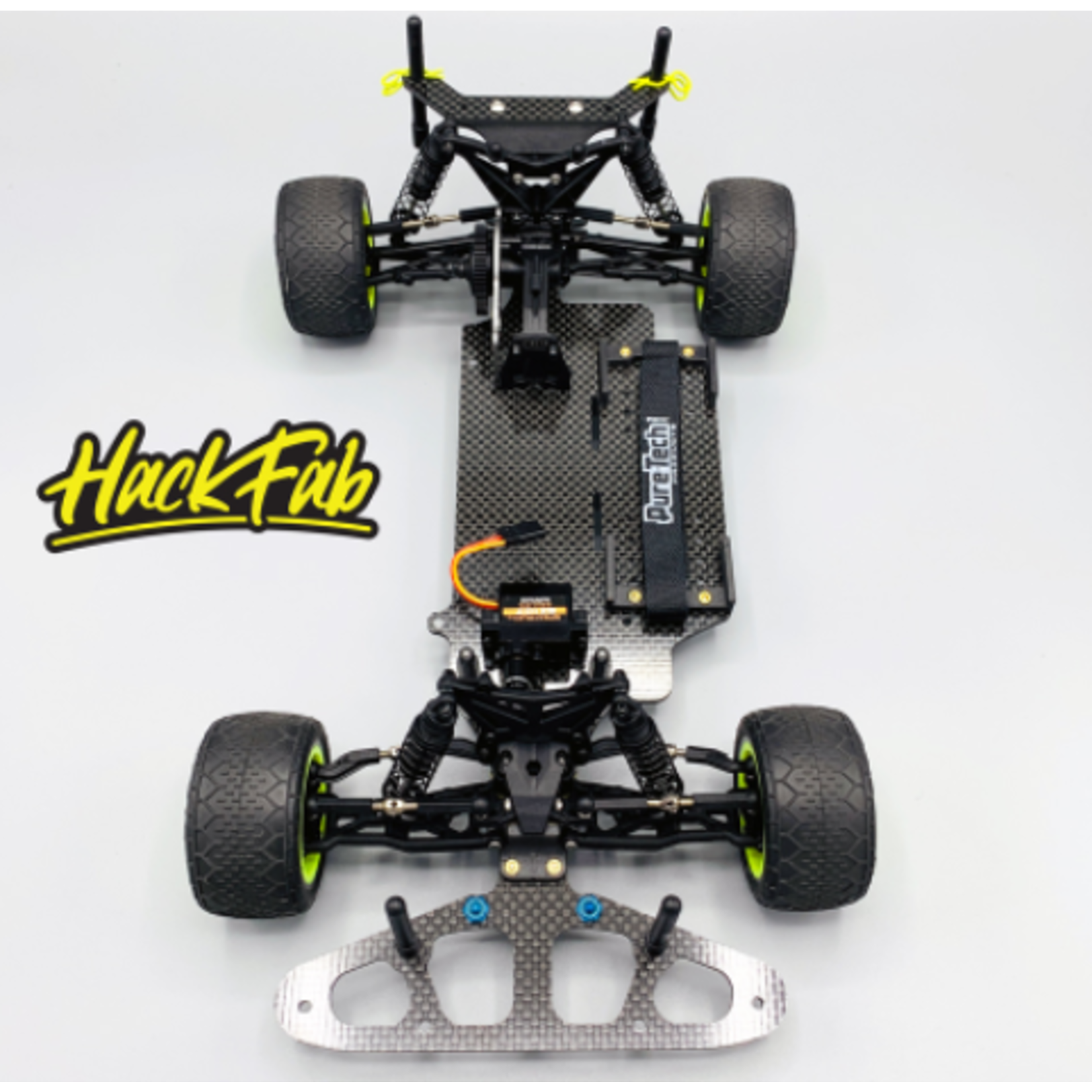 Hackfab Losi Mini-T 2.0/B Late Model Oval chassis conversion kit V2.1